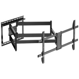 Aisens WT90TSLE-387 Soporte Pared Giratorio Inclinable Nivelable para Monitores y TV 43-90" hasta 60kg Negro